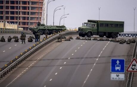 آغاز جنگ شهری در پایتخت اوکراین