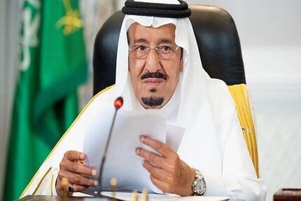 پادشاه عربستان بستری شد