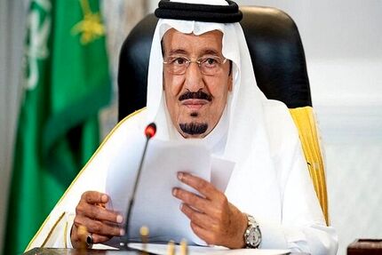 پادشاه عربستان بستری شد