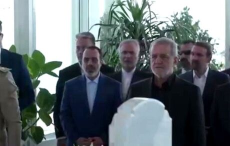 ادای احترام رییس جمهور کشورمان به جلال بارزانی