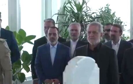 ادای احترام رییس جمهور کشورمان به جلال بارزانی