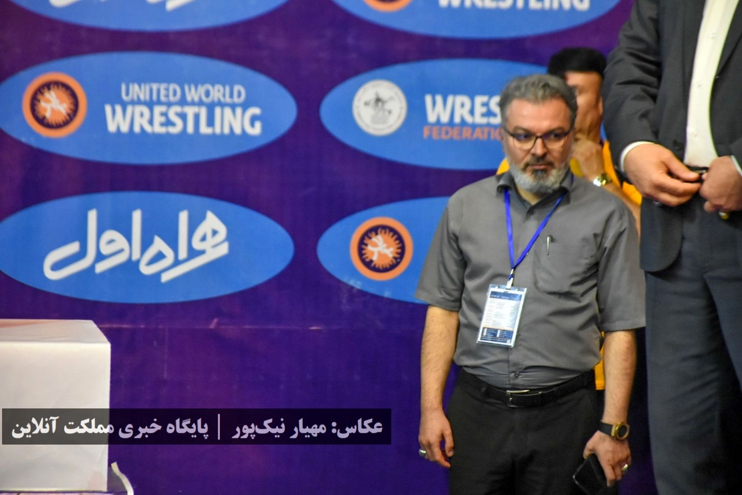 کشتی آزاد جام تختی در ارومیه از لنز دوربین