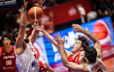 برد مقتدرانه بسکتبال ایران مقابل ژاپن و صعود با طعم صدرنشینی