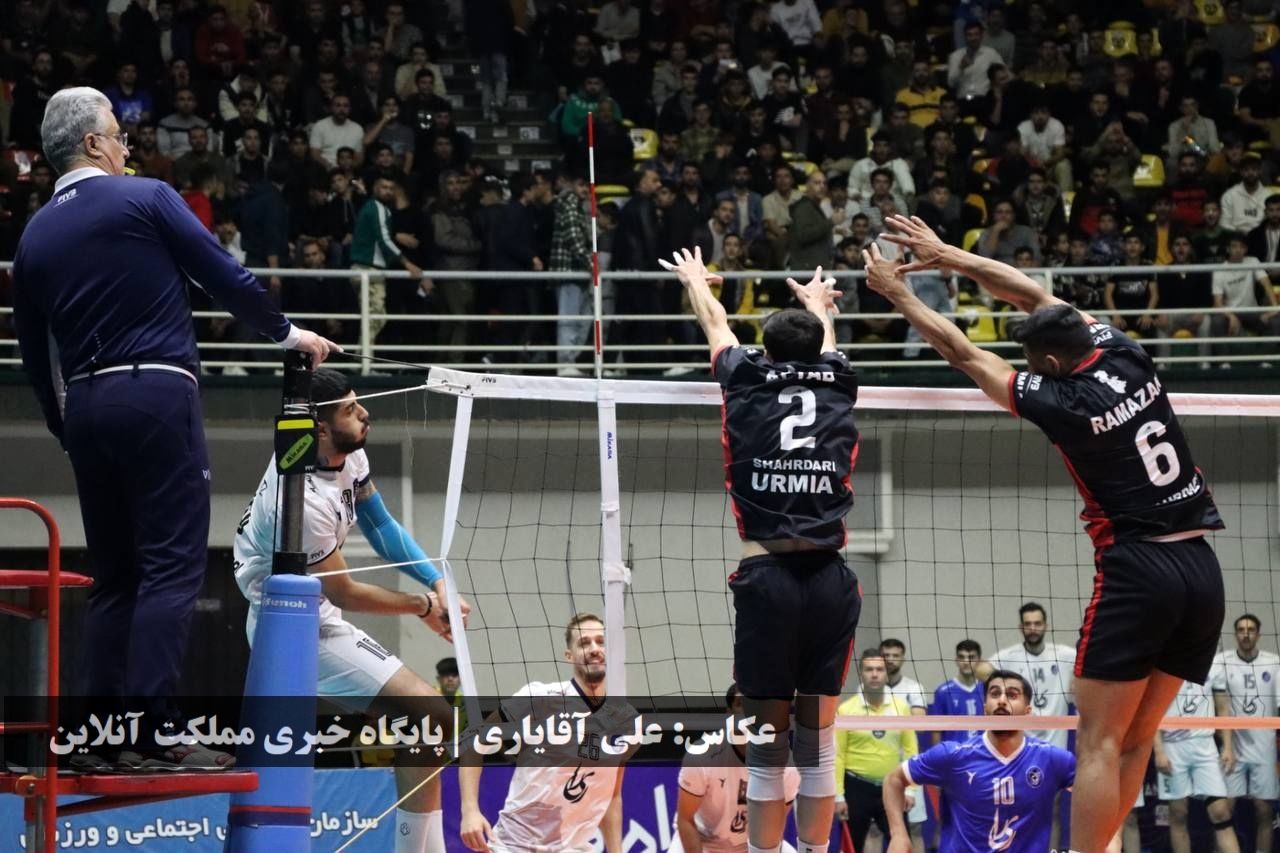 ال‌کلاسیکو والیبال ایران از نگاه دوربین