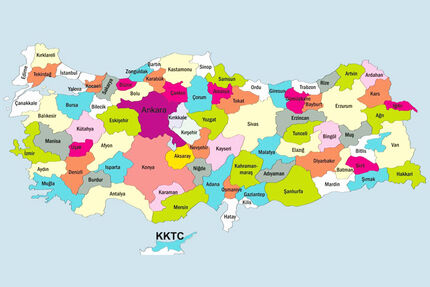 اولین تغییر تقسیمات کشوری بعد از ۴۰ سال: احتمال ایجاد ۱۹ استان جدید در ترکیه