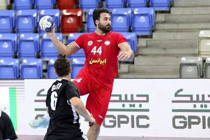 دومین برد پیاپی تیم ملی هندبال مردان ایران در آسیا