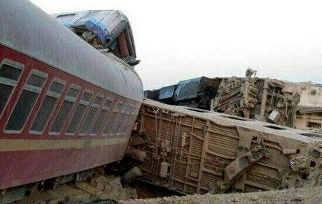 اعلام آمار ۱۴ فوتی حادثه قطار مشهد - یزد