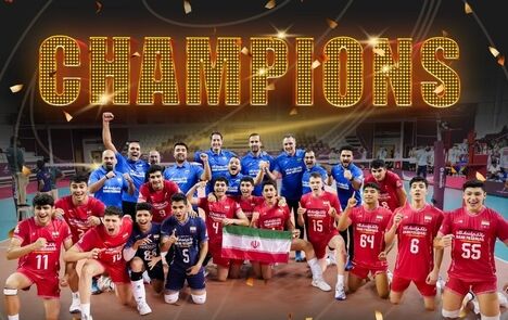 تیم والیبال زیر ۱۷ سال پسر ایران قهرمان جهان شد