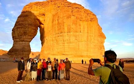 رکورد شکنی عربستان در گردشگری