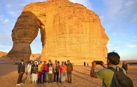 رکورد شکنی عربستان در گردشگری