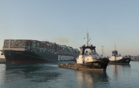 کانال سوئز باز شد