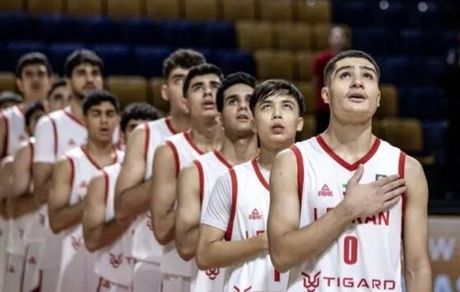 برد تیم ملی بسکتبال زیر ۱۶ سال پسران ایران در اولین دیدارش در رقابت‌های کاپ آسیا
