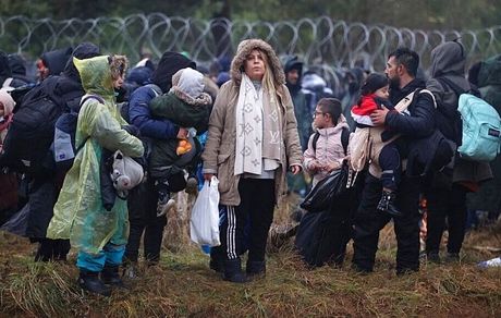 وضعیت نامشخص هزاران پناهجو در مرز بلاروس با لهستان