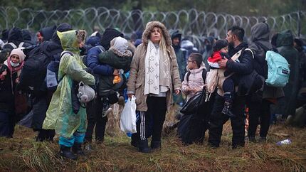 وضعیت نامشخص هزاران پناهجو در مرز بلاروس با لهستان