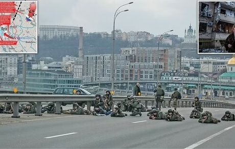 هم‌زمان با ورود نیروهای روسی، کی‌یف وارد فاز دفاعی شده است