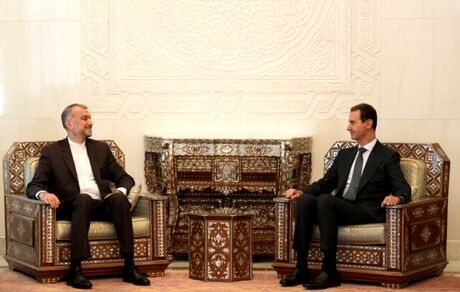 دیدار وزیر امور خارجه با بشار اسد