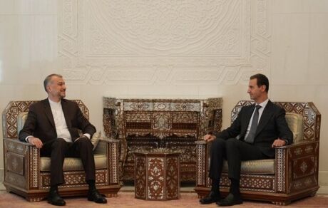 دیدار وزیر امور خارجه با بشار اسد