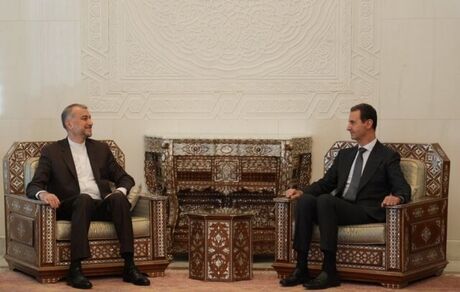 دیدار وزیر امور خارجه با بشار اسد
