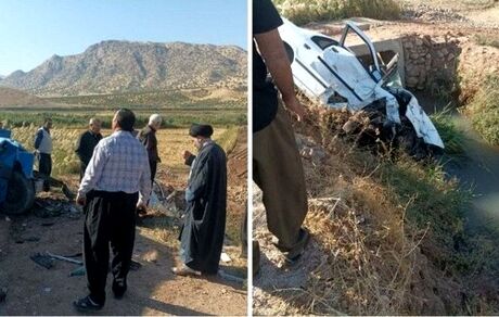 امام‌جمعه گیلانغرب دچار سانحه رانندگی شد
