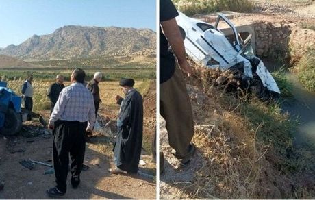 امام‌جمعه گیلانغرب دچار سانحه رانندگی شد