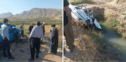 امام‌جمعه گیلانغرب دچار سانحه رانندگی شد