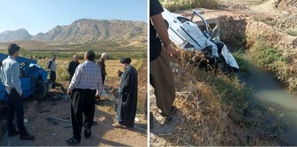 امام‌جمعه گیلانغرب دچار سانحه رانندگی شد