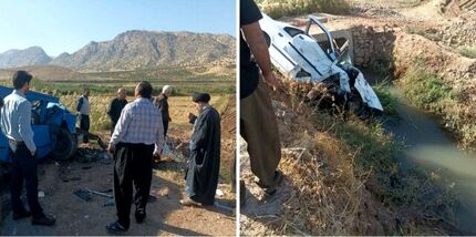 امام‌جمعه گیلانغرب دچار سانحه رانندگی شد