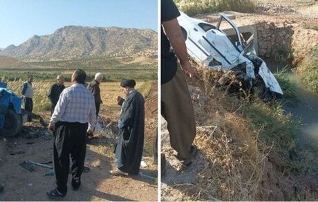 امام‌جمعه گیلانغرب دچار سانحه رانندگی شد