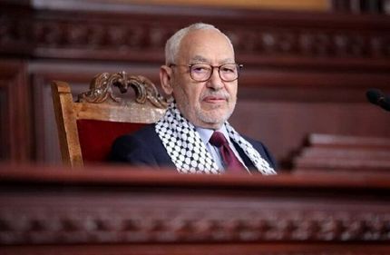 اعتصاب غذای رئیس پیشین پارلمان و رهبر جنبش النهضه تونس