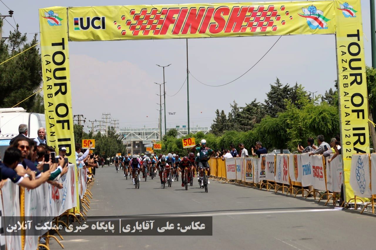 مرحله نخست سی و هفتمین دوره تور دوچرخه سواری ایران آذربایجان از نگاه دوربین