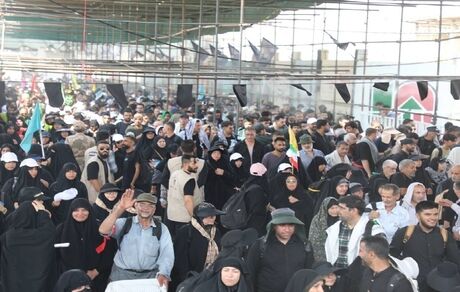 تردد بیش از یک میلیون و ۳۴۱ هزار زائر از مرز بین‌المللی مهران