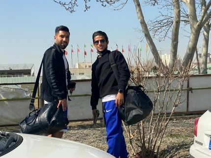 قایدی بالاخره در تمرین استقلال آفتابی شد