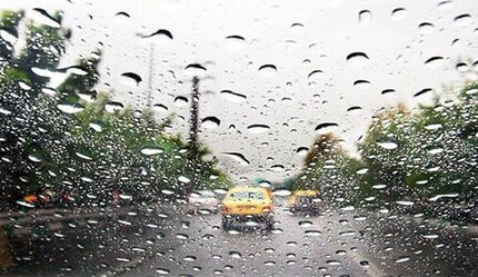 
رگبار باران در برخی از استان‌های کشور

