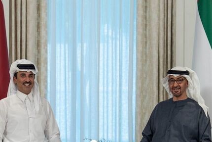 سفر بدون پیش بینی امیر قطر به امارات