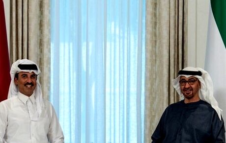 سفر بدون پیش بینی امیر قطر به امارات