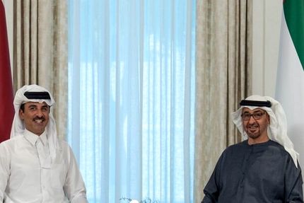 سفر بدون پیش بینی امیر قطر به امارات