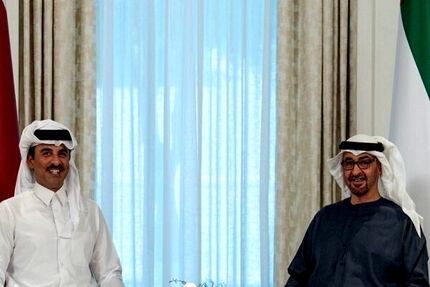 سفر بدون پیش بینی امیر قطر به امارات