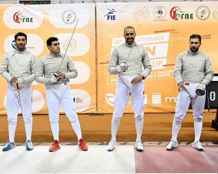 سقوط تیم ملی ایران در رنکینگ جهانی شمشیربازی