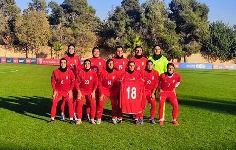شکست تیم ملی فوتبال بانوان در دومین دیدار دوستانه مقابل اردن