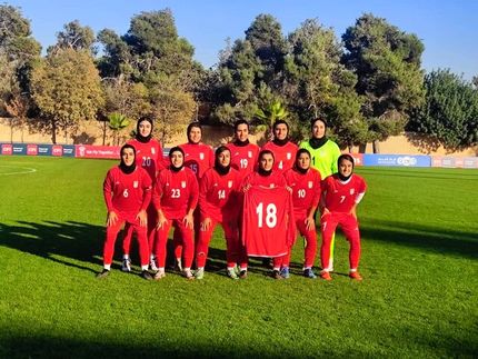 شکست تیم ملی فوتبال بانوان در دومین دیدار دوستانه مقابل اردن
