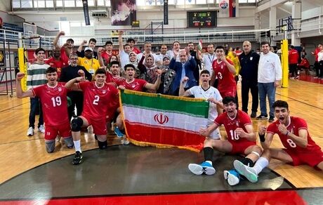 صعود تیم‌ملی والیبال دانش‌آموزی ایران به فینال مسابقات جهانی