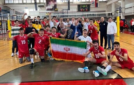 صعود تیم‌ملی والیبال دانش‌آموزی ایران به فینال مسابقات جهانی