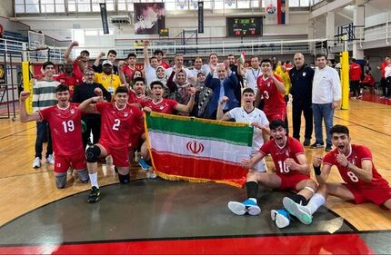 صعود تیم‌ملی والیبال دانش‌آموزی ایران به فینال مسابقات جهانی