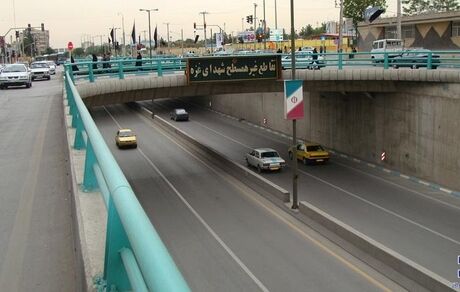 نامگذاری یک پل روزگذر در اهواز به نام شهدای غزه