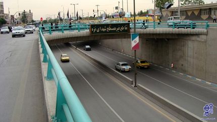 نامگذاری یک پل روزگذر در اهواز به نام شهدای غزه