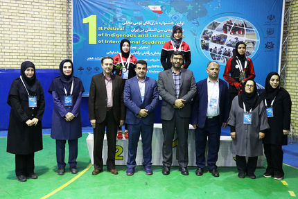 نفرات برتر هفت‌سنگ و لی‌لی اولین جشنواره بازی‌های بومی محلی دانشجویان بین‌المللی ایران در ارومیه