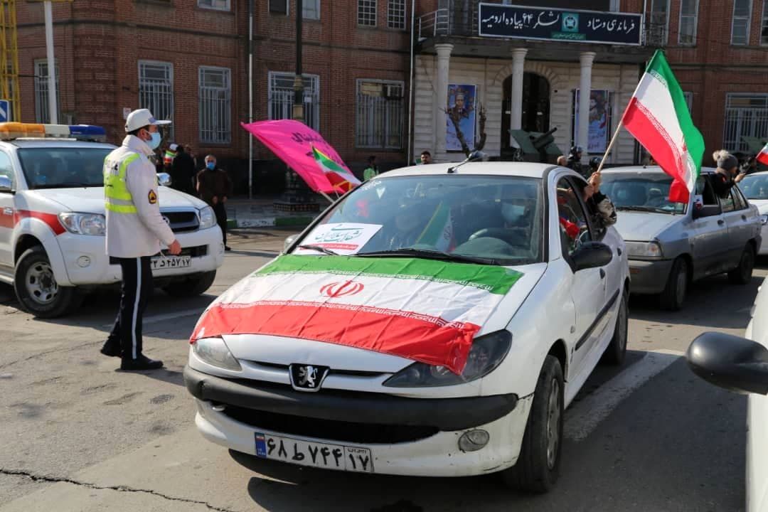 مراسم راهپیمایی ٢٢ بهمن در نقاط مختلف کشور