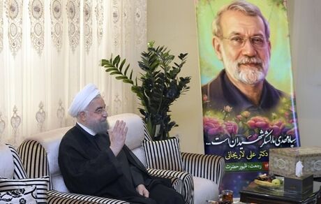 حسن روحانی: شهید لاریجانی در تصویب برجام و درباره مسائل منطقه نقش موثری داشت