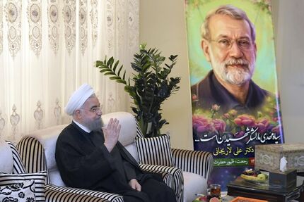 حسن روحانی: شهید لاریجانی در تصویب برجام و درباره مسائل منطقه نقش موثری داشت