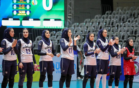 تیم ملی والیبال زنان ایران دهم آسیا شد